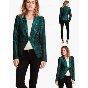 Gibson Black Emerald Metallic Blazer
